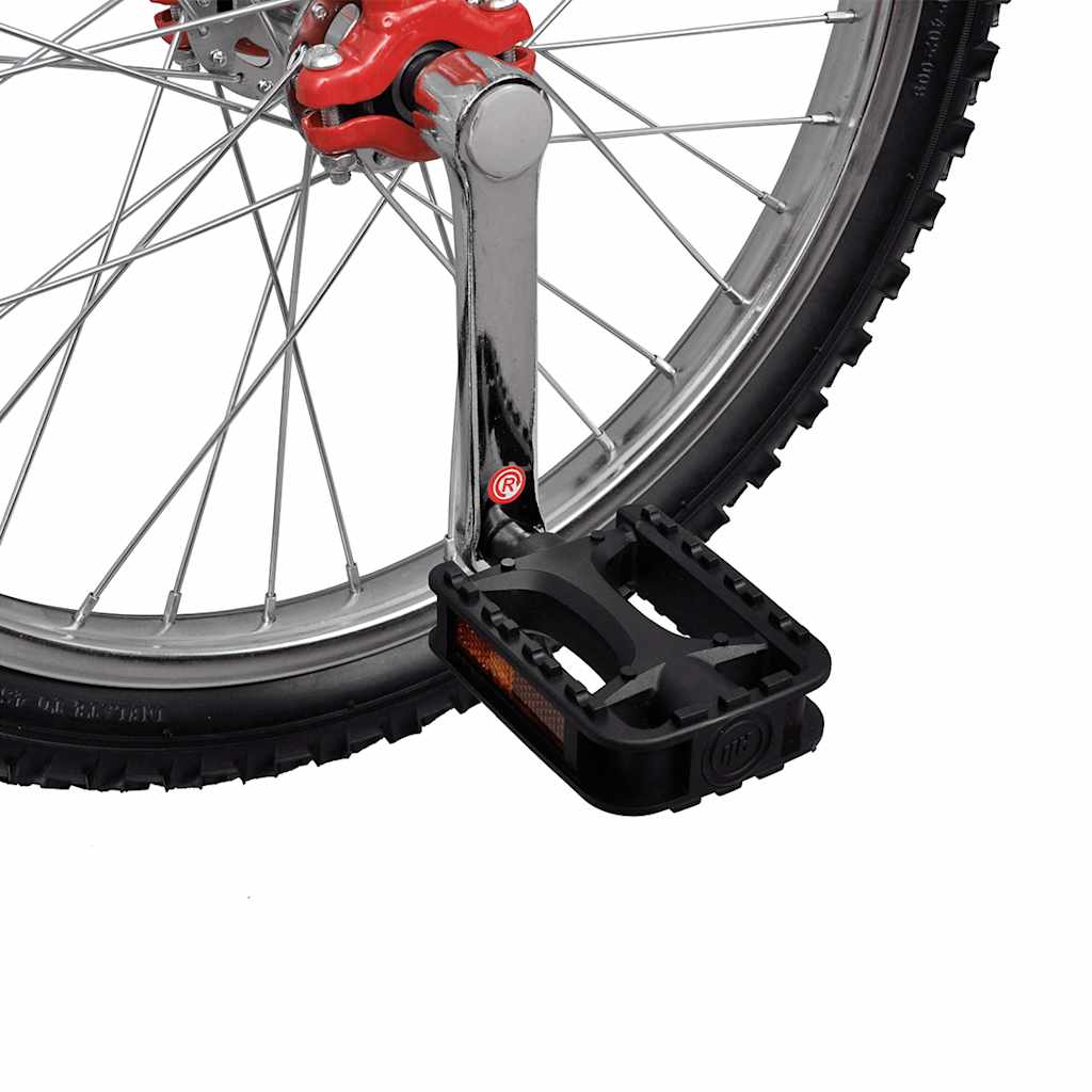 90842 Red Adjustable Unicycle 16 Inch