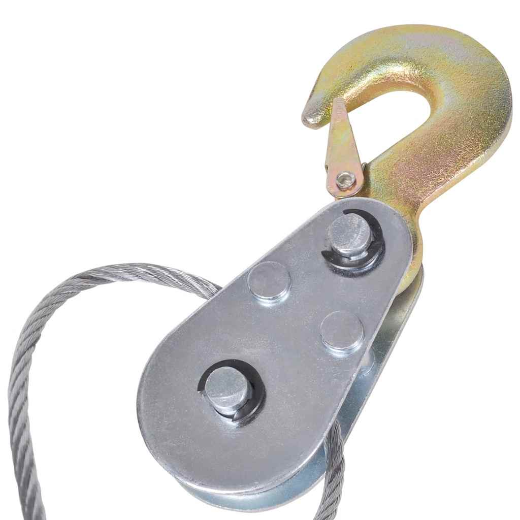 141632 vidaXL Cable Puller 1000 kg with 2 Gears