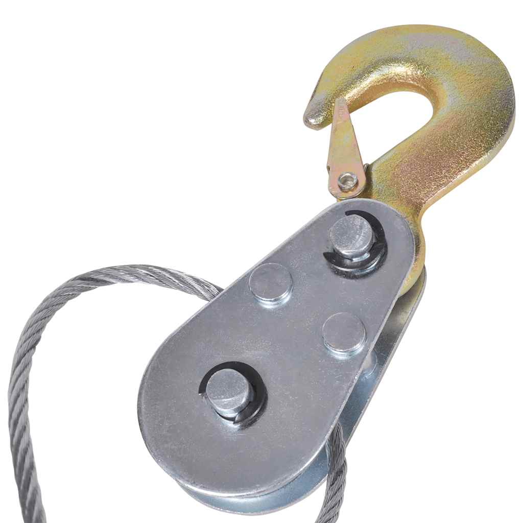 141633 vidaXL Cable Puller 1815 kg with 2 Gears