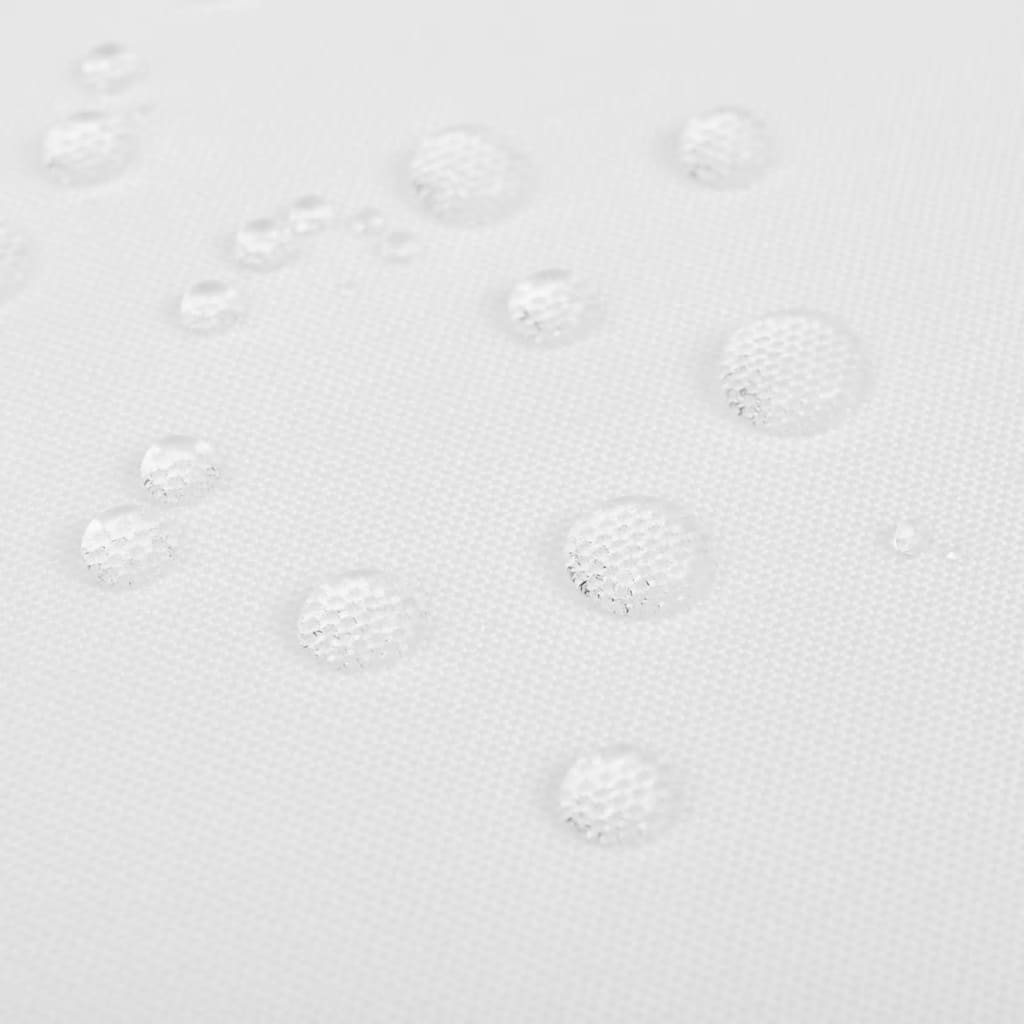 5 Tablecloths White 130 x 130 cm