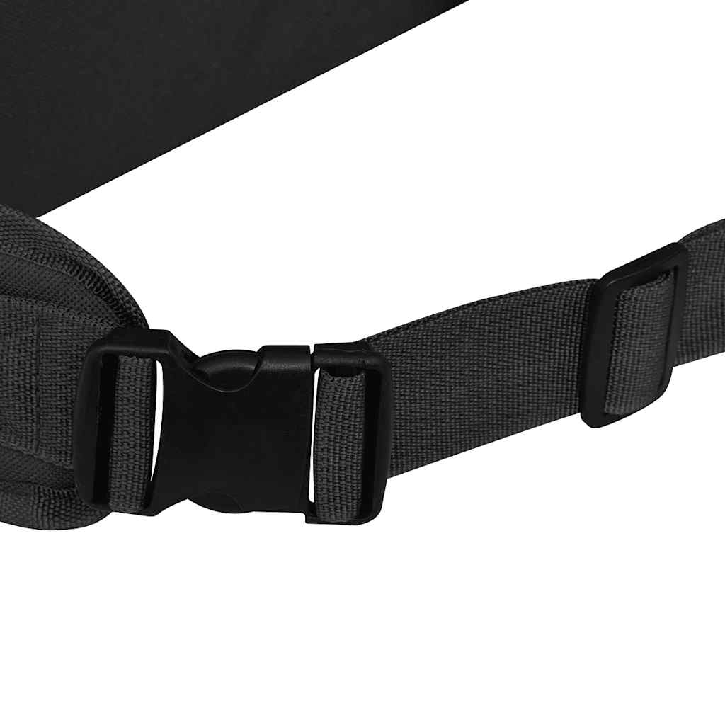 91100 vidaXL Army-Style Backpack 65 L Black
