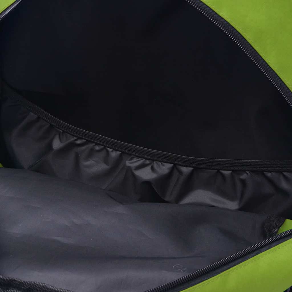 91107 vidaXL Hiking Backpack 40 L Black and Green