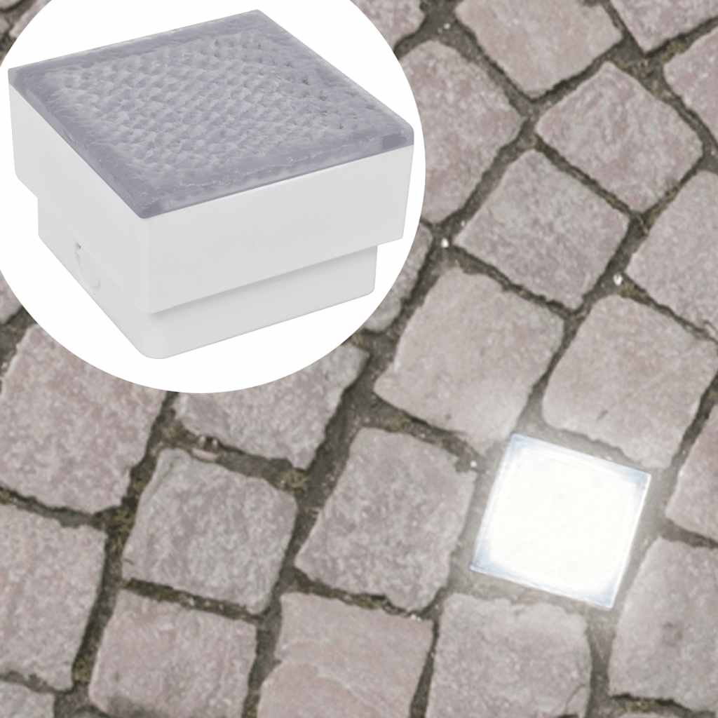 LED Inground Lights 12 pcs 100x100x68 mm