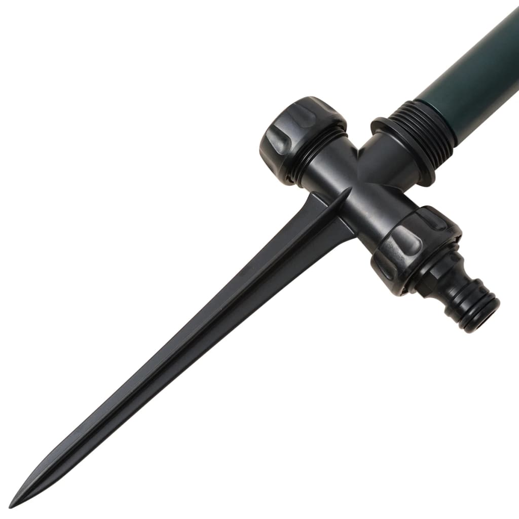 42353 vidaXL Jet-Spray Animal Repellent with PIR Sensor Dark Green