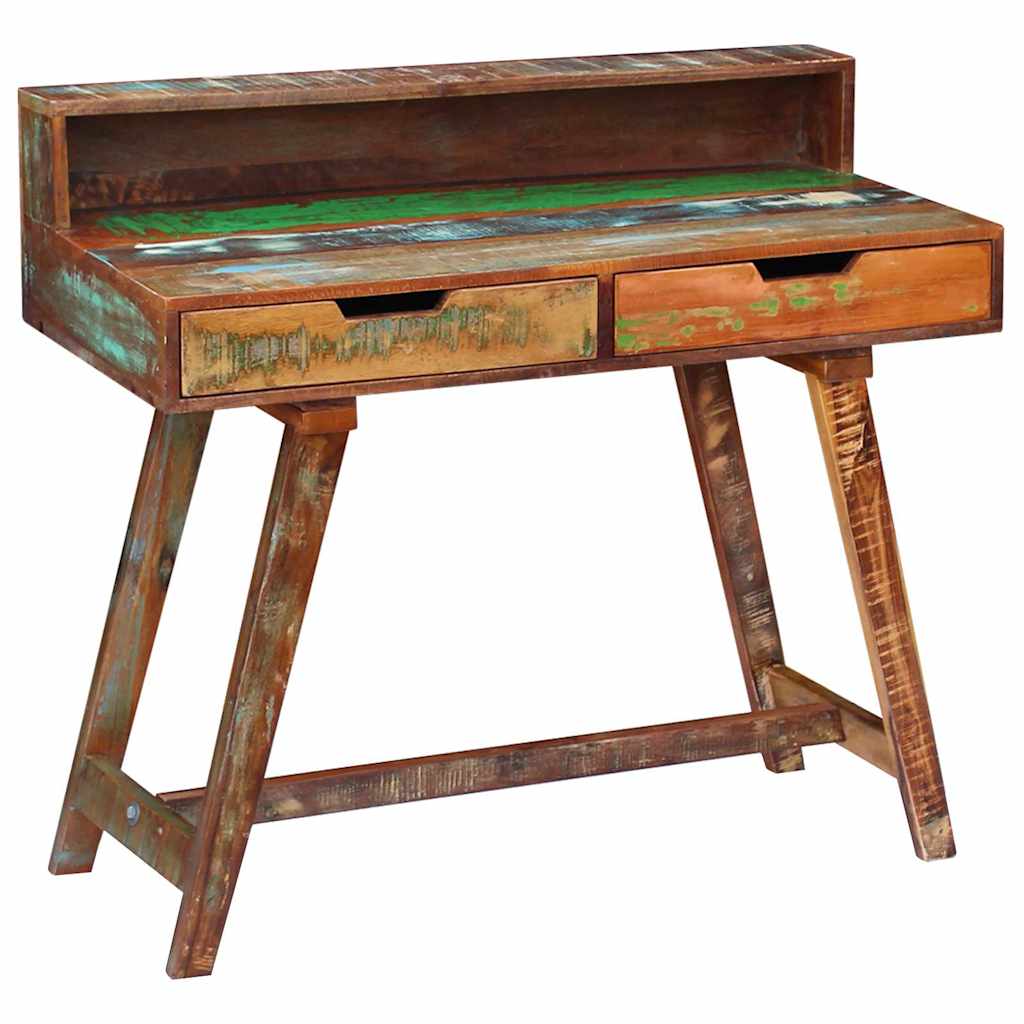243270 vidaXL Desk Solid Reclaimed Wood
