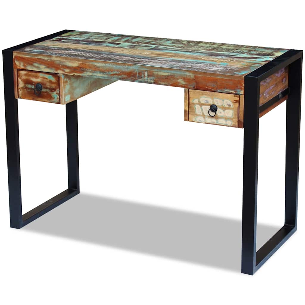 243276 vidaXL Desk Solid Reclaimed Wood