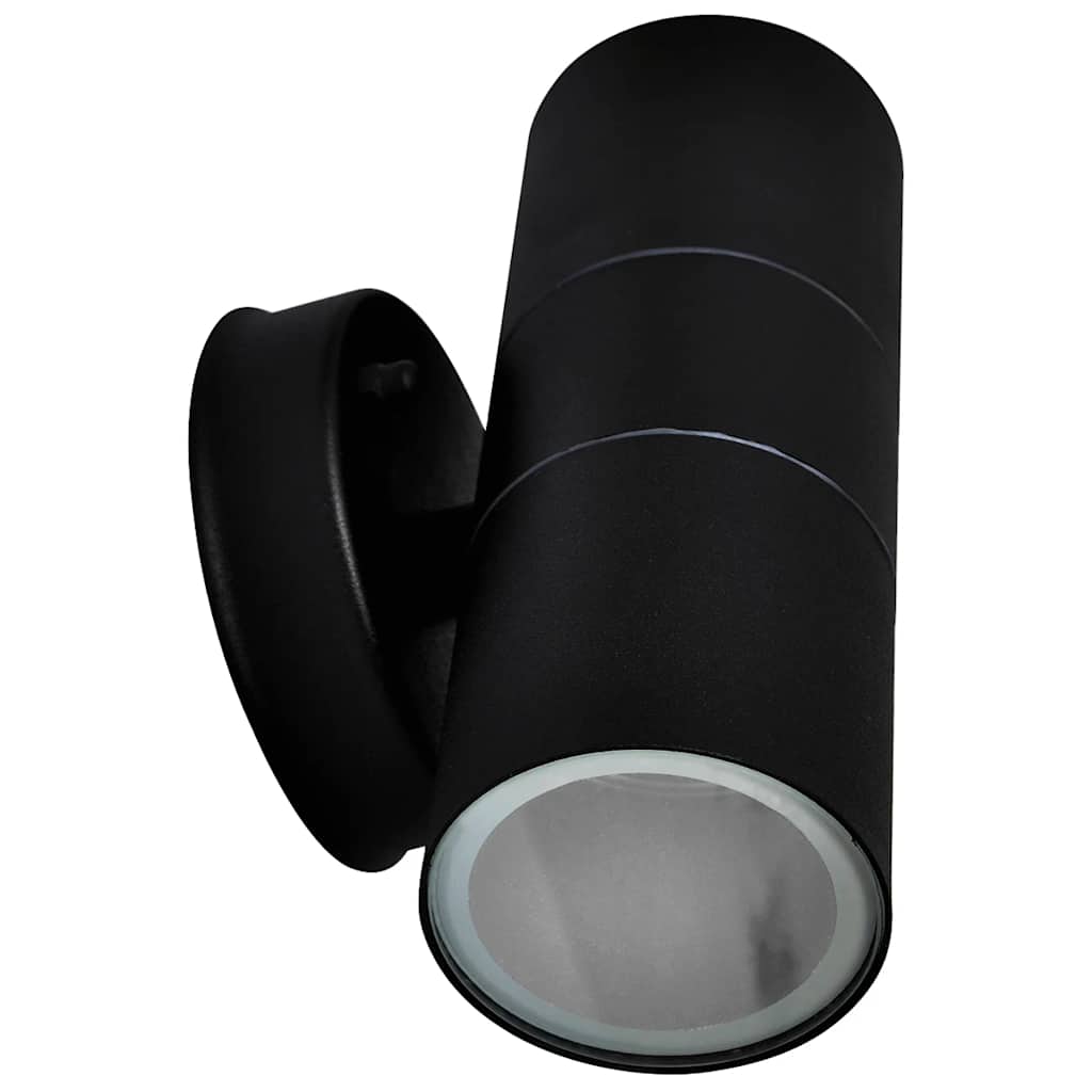 42421 vidaXL Outdoor Wall Lights 2 pcs Stainless Steel Up/Downwards