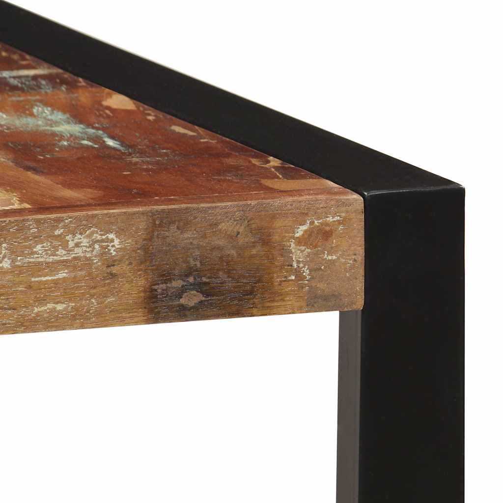 247418 vidaXL Dining Table 160x80x75 cm Solid Reclaimed Wood