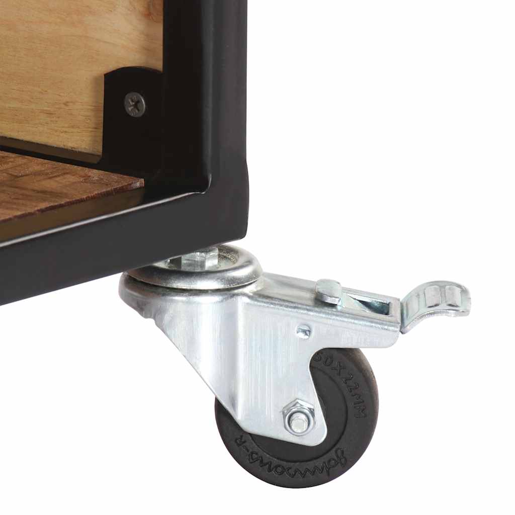 247684 vidaXL Coffee Table 70x70x32 cm Solid Acacia Wood