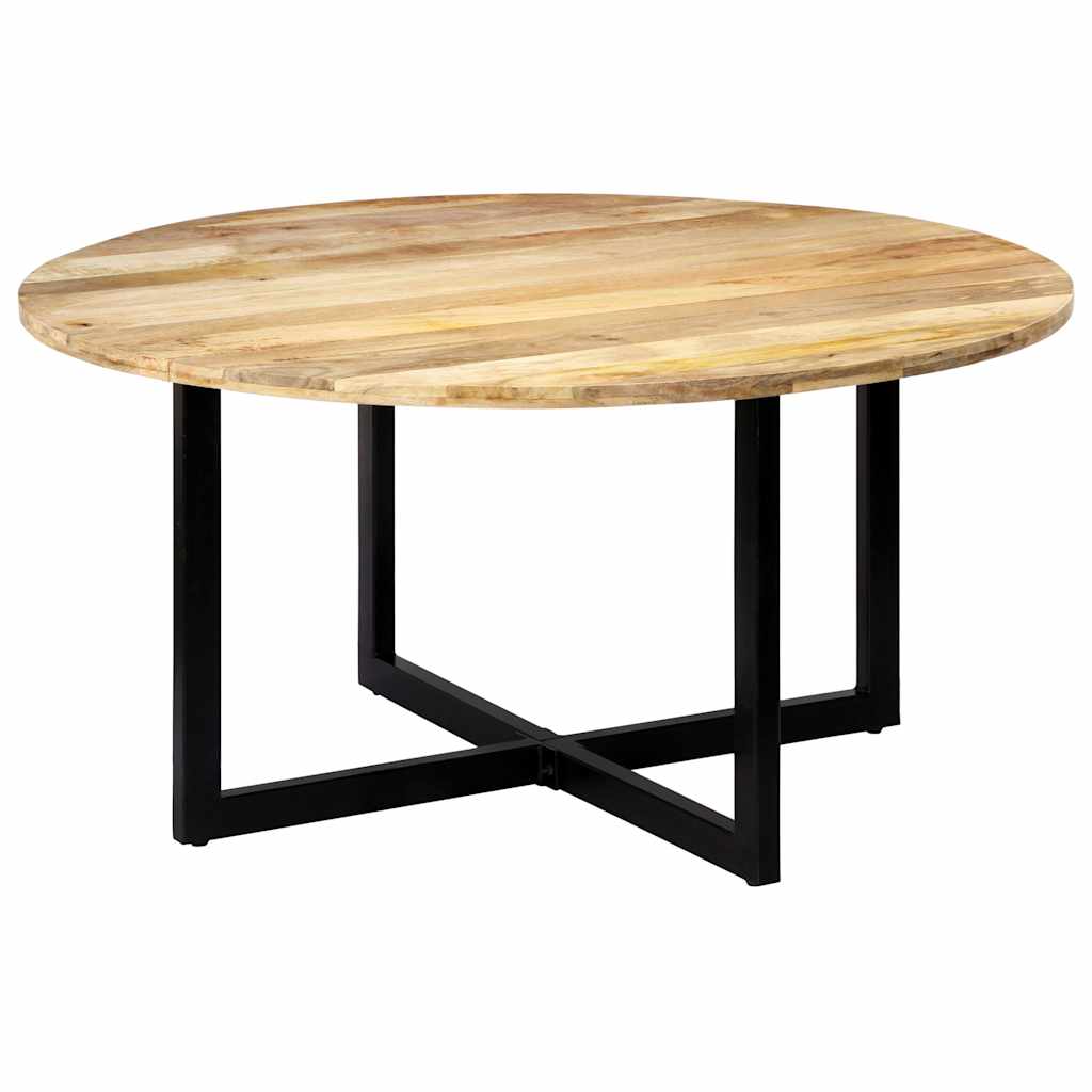 247851 vidaXL Dining Table 150x73 cm Solid Mango Wood