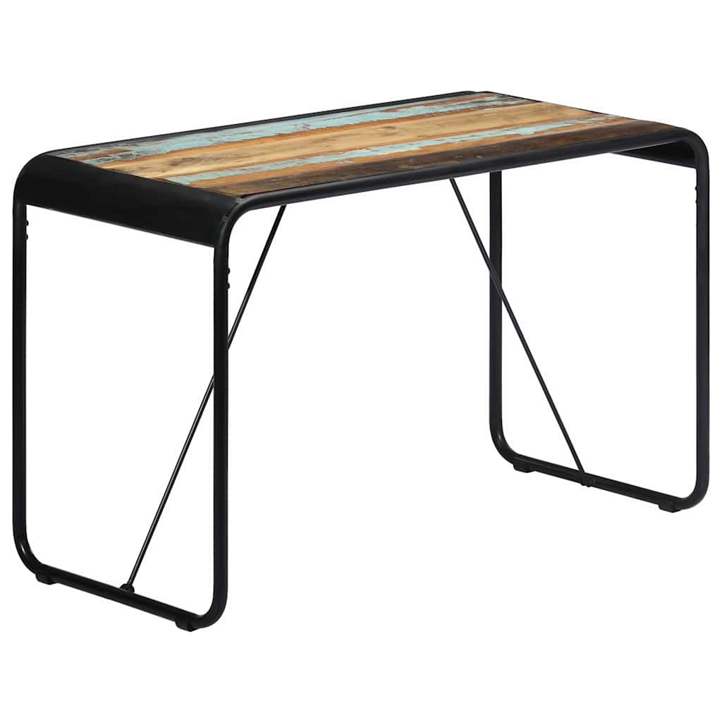247864 vidaXL Dining Table 118x60x76 cm Solid Reclaimed Wood