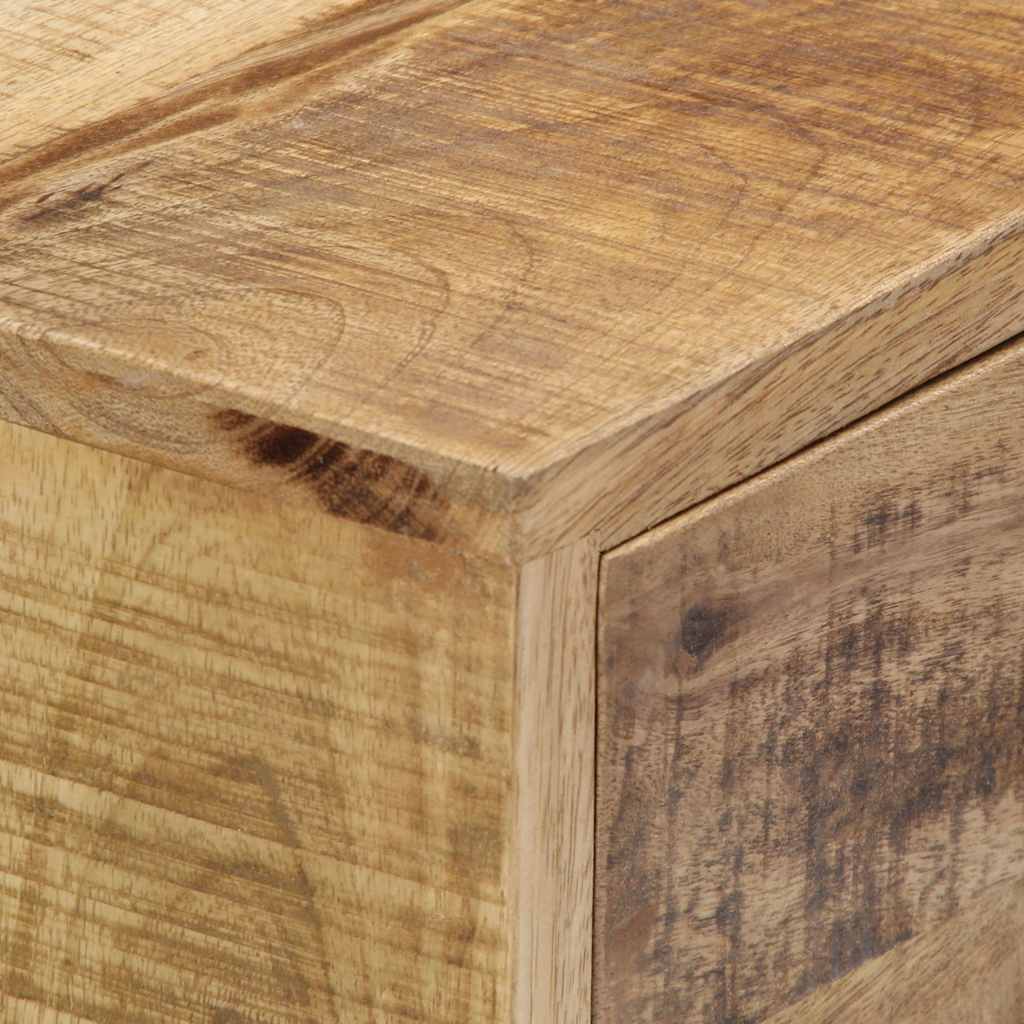 247969 vidaXL Sideboard 88x30x71 cm Solid Mango Wood