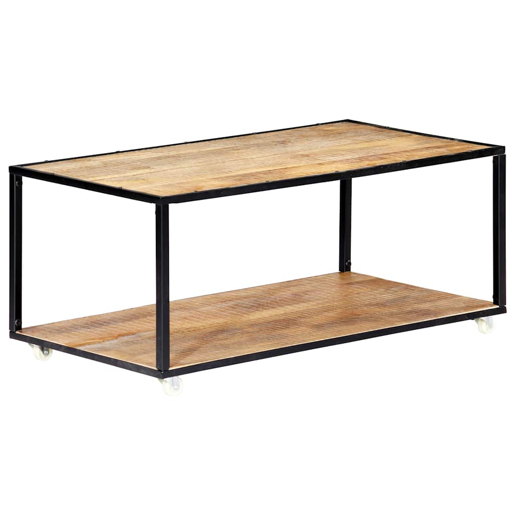 248104 vidaXL Coffee Table 90x50x40 cm Solid Reclaimed Wood