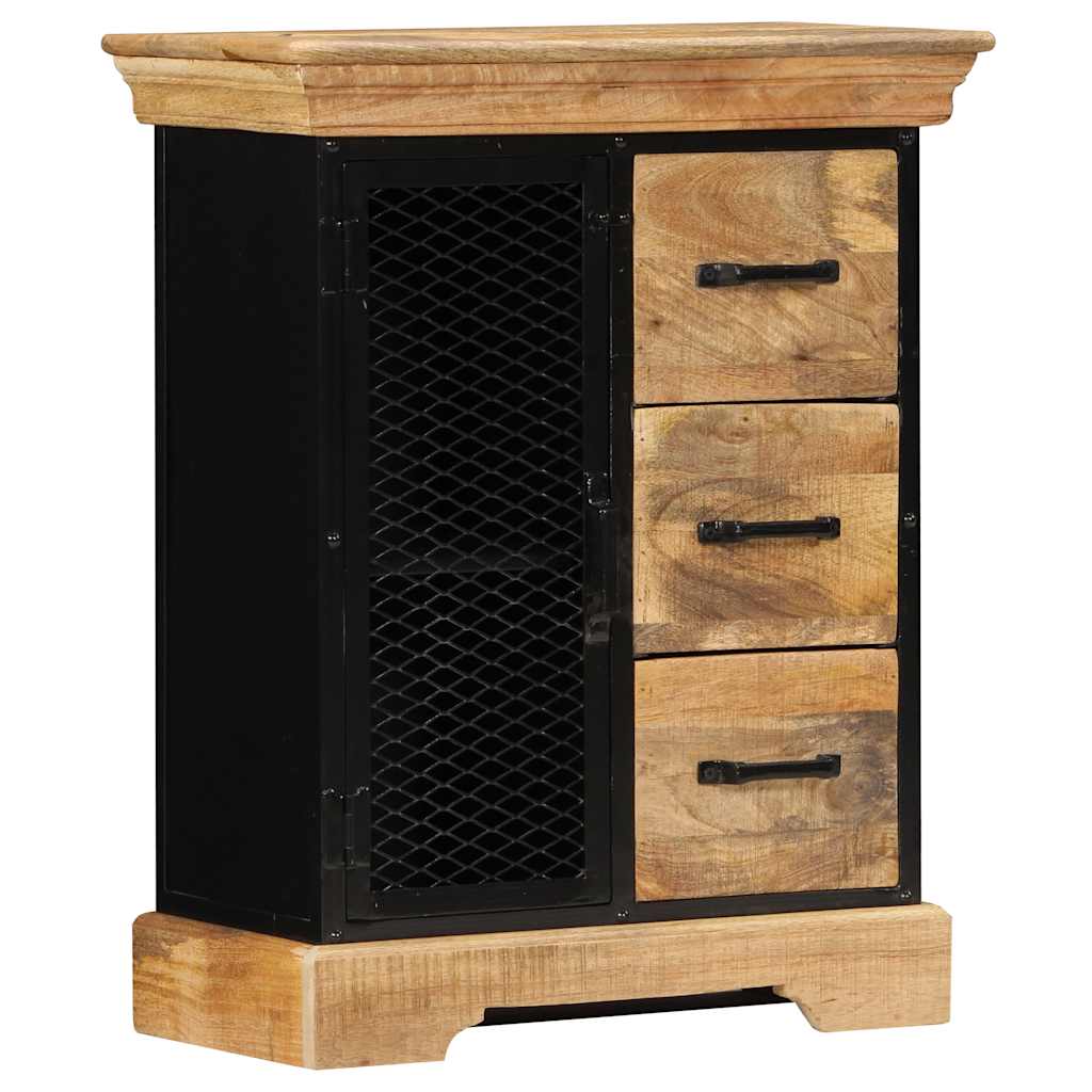 247580 vidaXL Sideboard 60x30x75 cm Solid Mango Wood