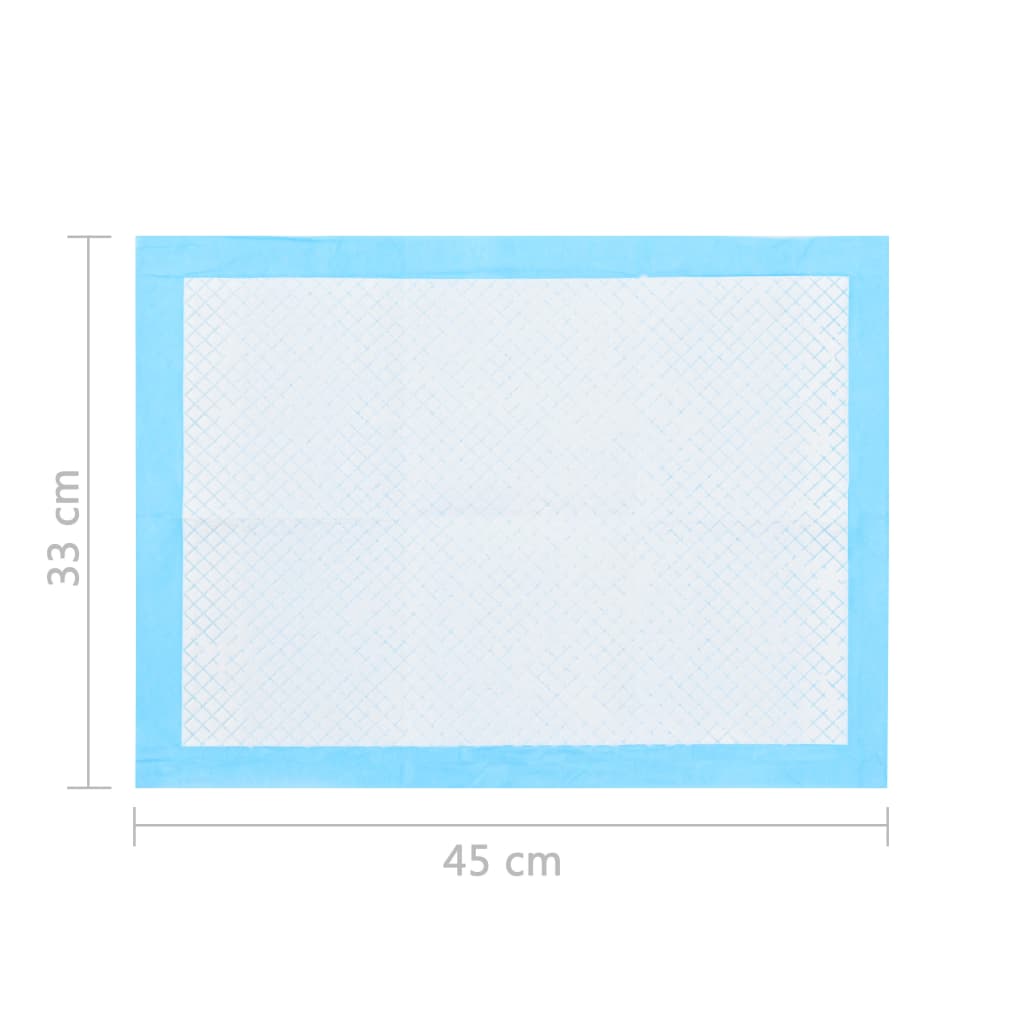 170754 vidaXL Pet Training Pads 100 pcs 45x33 cm Non Woven Fabric