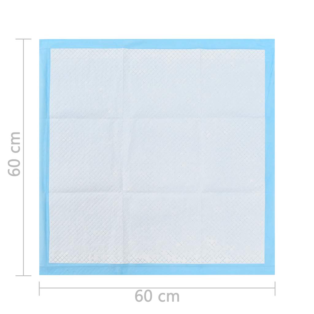 170762 vidaXL Pet Training Pads 400 pcs 60x60 cm Non Woven Fabric