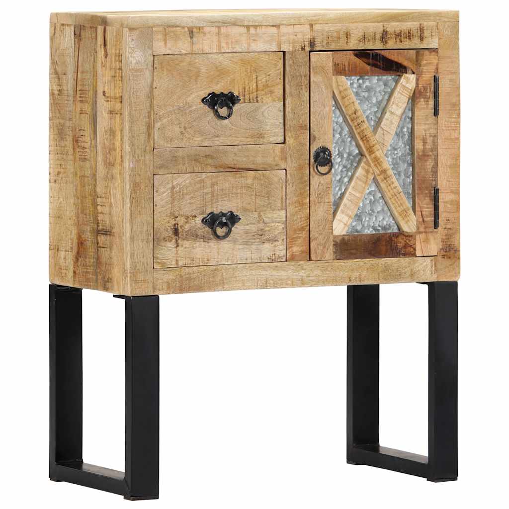 282758 vidaXL Sideboard 60x30x76 cm Solid Mango Wood