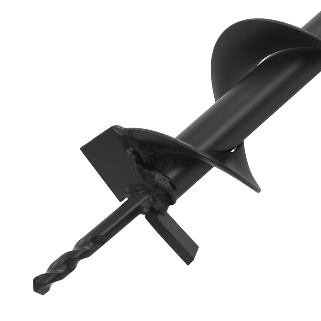 145165 vidaXL Auger Drill Steel 80 mm