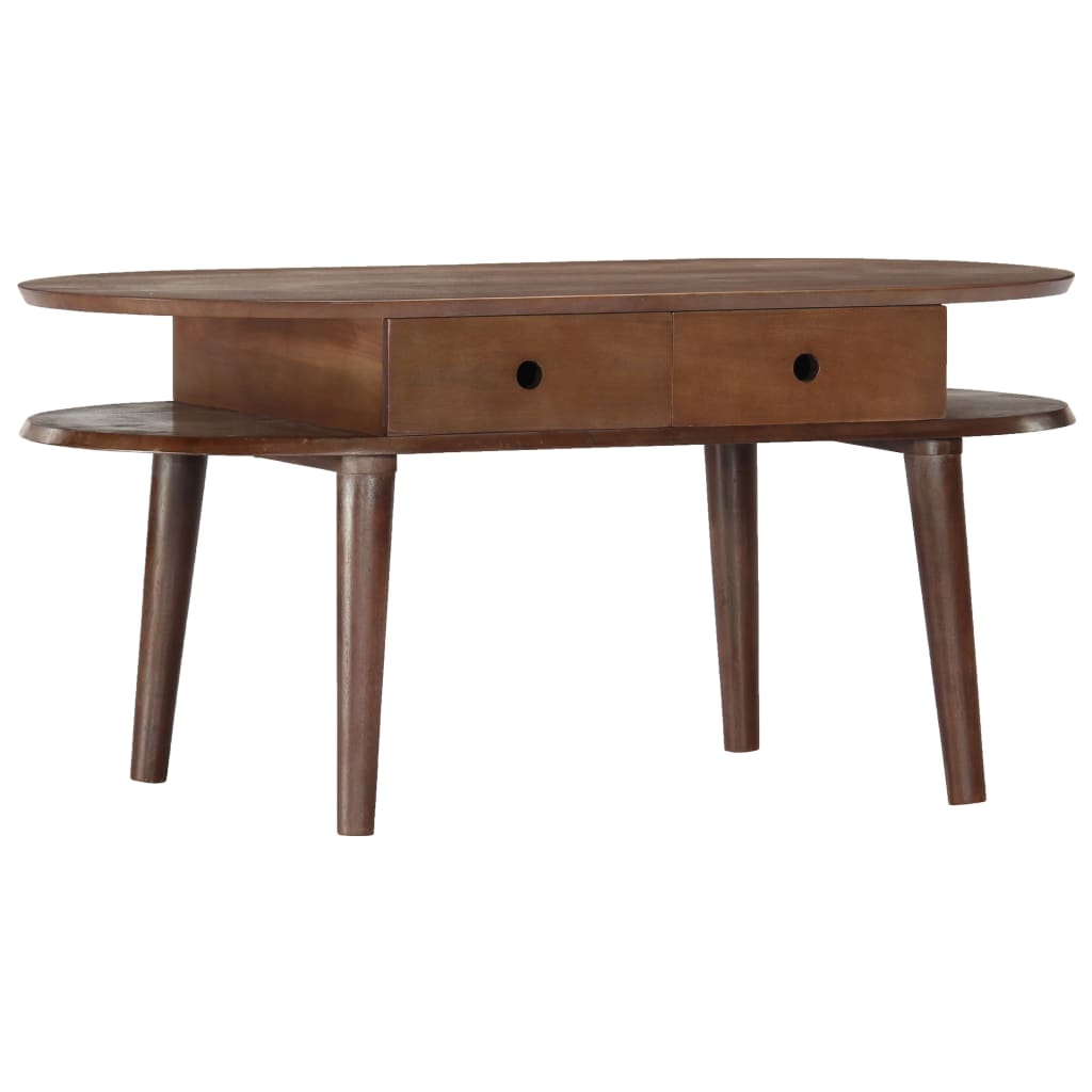 282873 vidaXL Coffee Table 100x50x46 cm Solid Acacia Wood