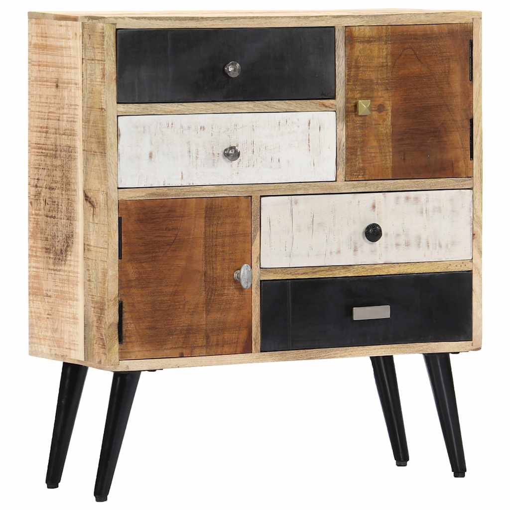 282879 vidaXL Sideboard 70x30x78 cm Solid Mango Wood