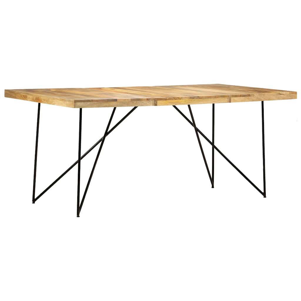 282880 vidaXL Dining Table 180x90x76 cm Solid Mango Wood
