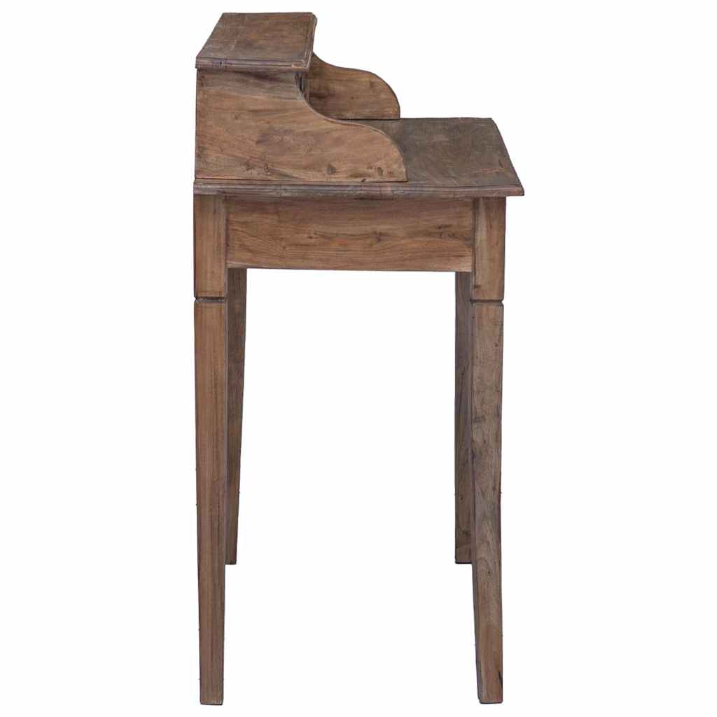 283912 vidaXL Writing Desk with Drawers 90x50x101 cm Solid Mahogany Wood