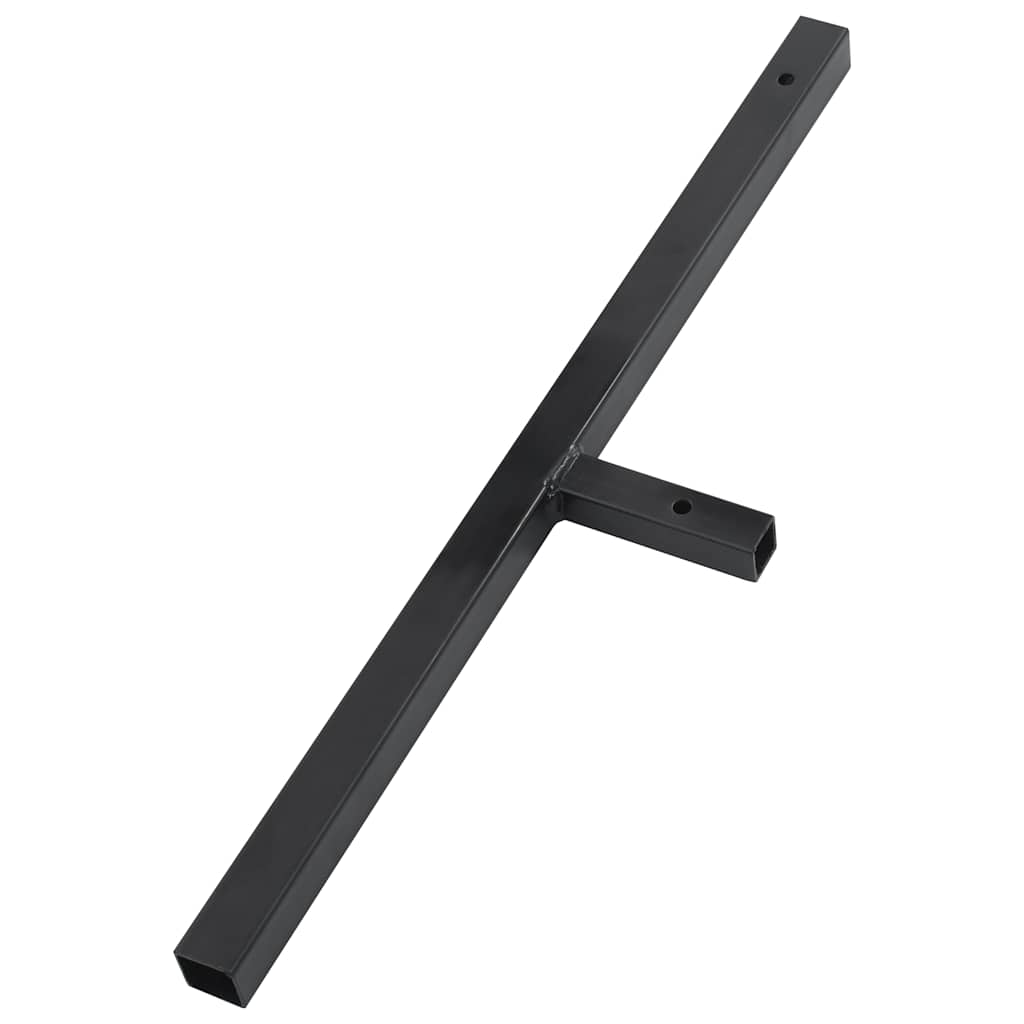 145258 vidaXL Ground Drill with Handle 250 mm Steel Black
