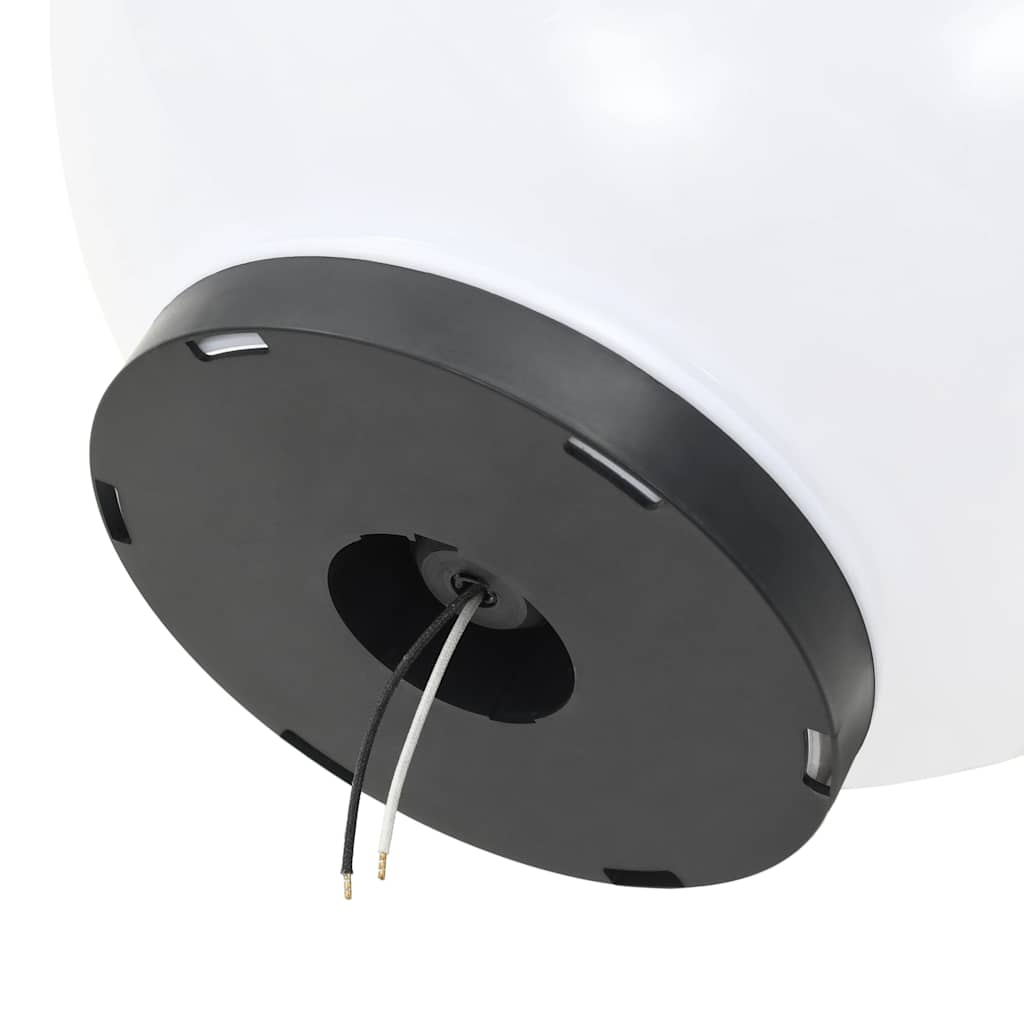 LED Bowl Lamps 4 pcs Spherical 40 cm PMMA