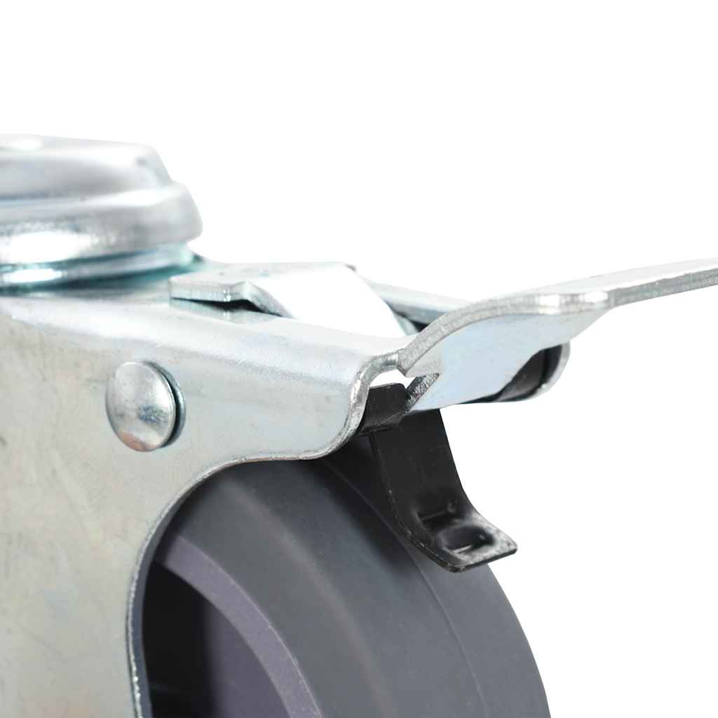 8 pcs Bolt Hole Swivel Casters 75 mm