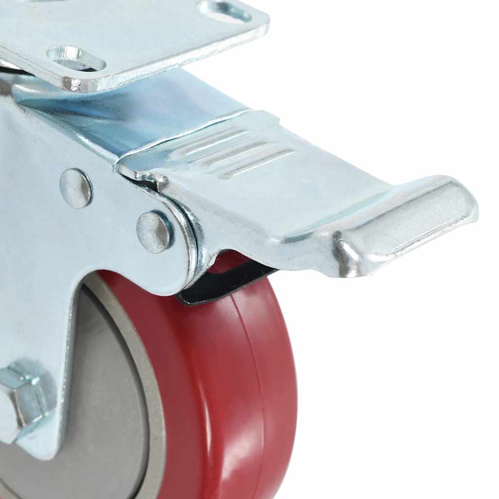 12 pcs Swivel Casters 100 mm