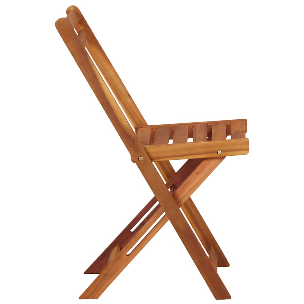 45910 vidaXL Garden Planter Table with 2 Bistro Chairs Solid Acacia Wood