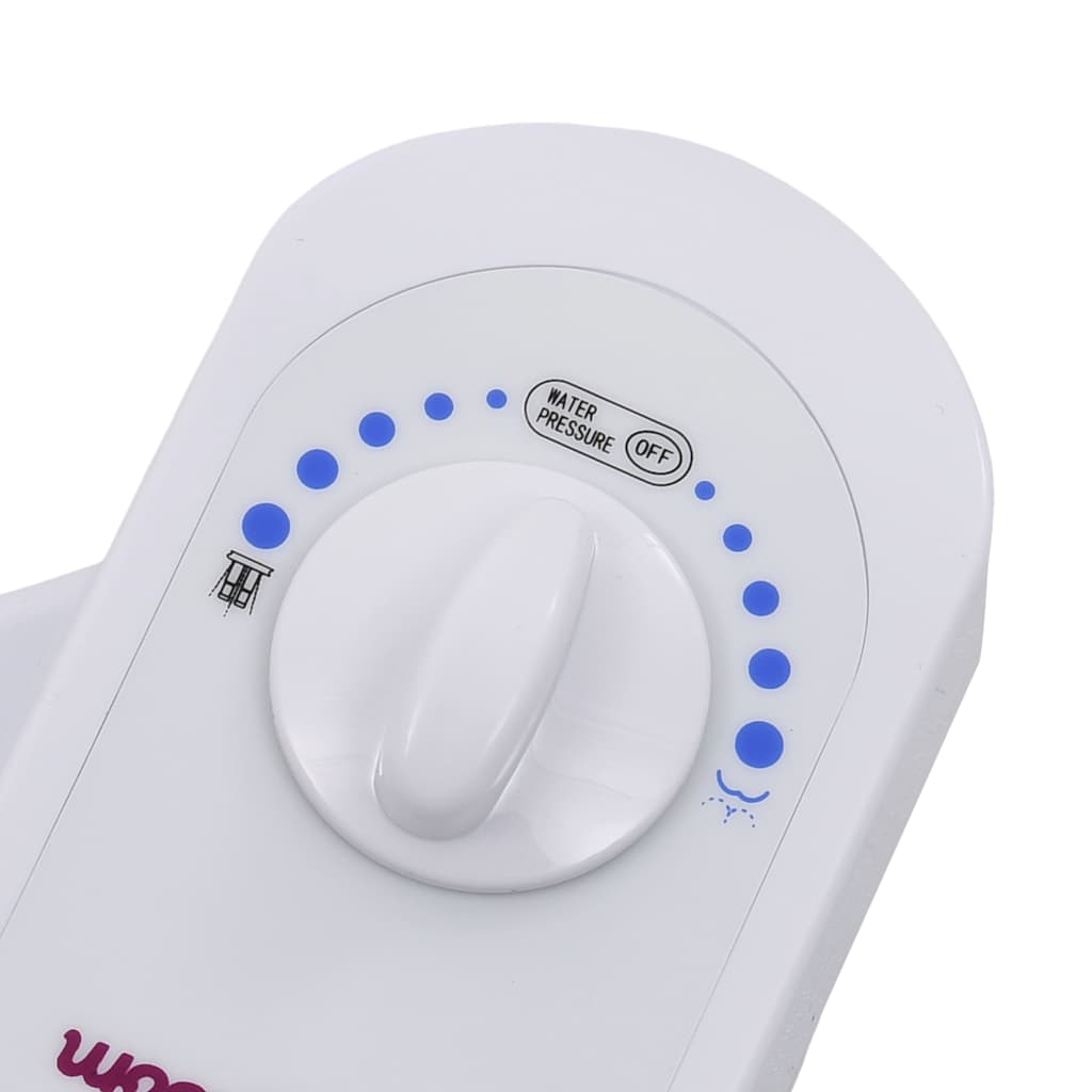 145290 vidaXL Bidet Toilet Seat Attachment Single Nozzle