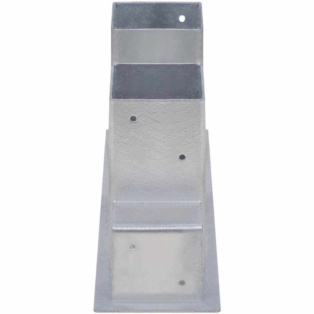 Firewood Stacking Aids 12 pcs Steel Silver