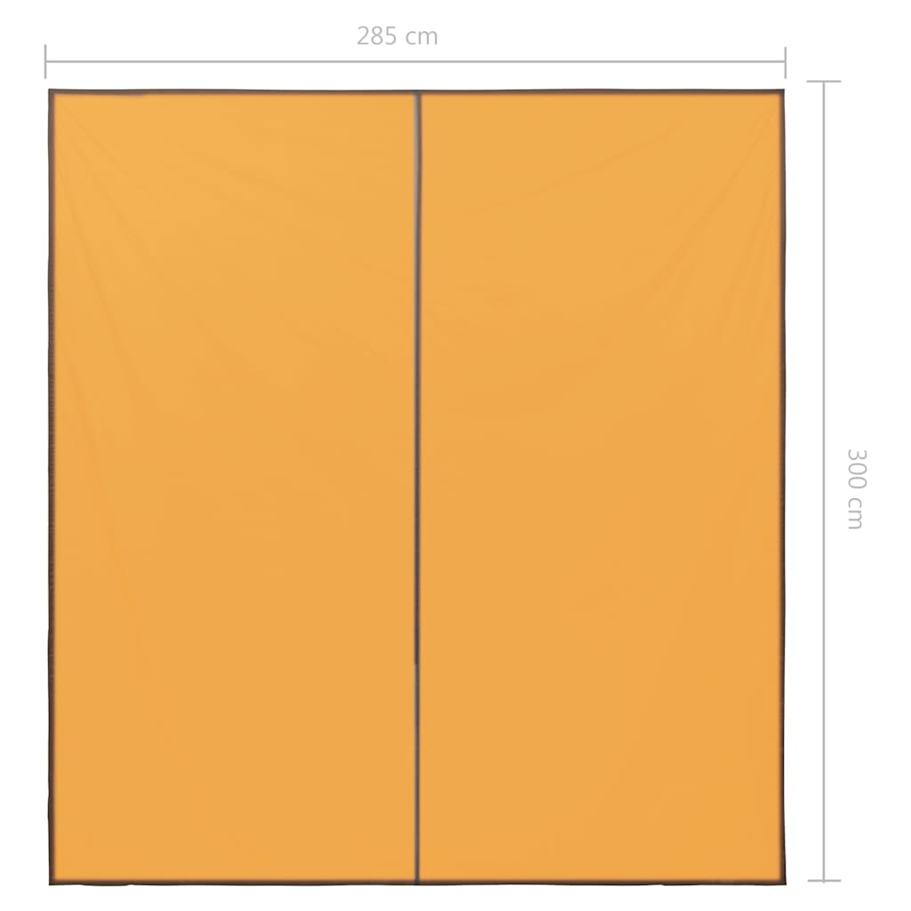 Outdoor Tarp 3x2,85 m Yellow