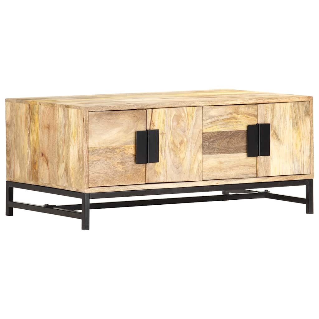285869 vidaXL Coffee Table 90x55x40 cm Solid Mango Wood