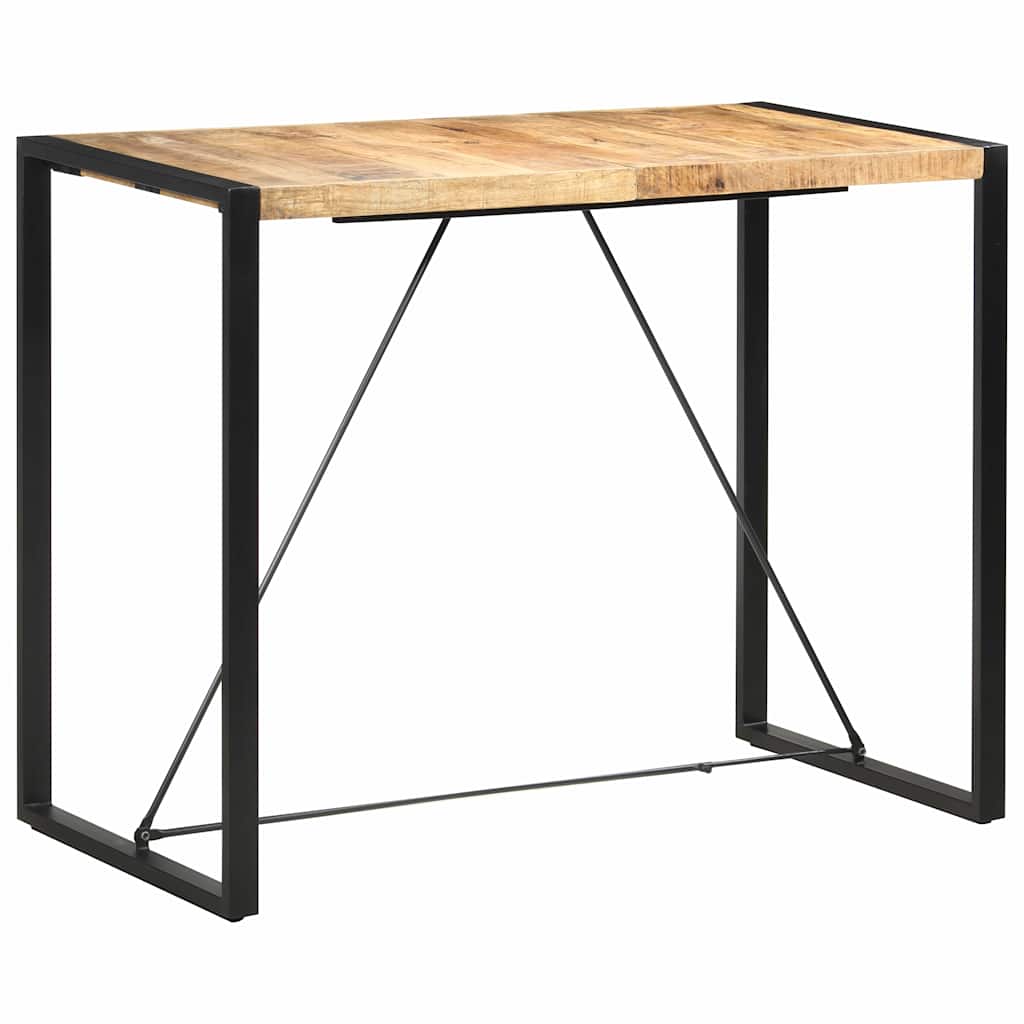 285957 vidaXL Bar Table 140x70x110 cm Solid Mango Wood
