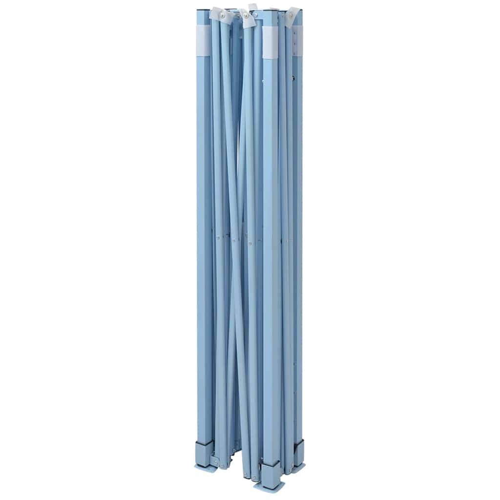 48889 vidaXL Professional Folding Party Tent 3x4 m Steel Blue