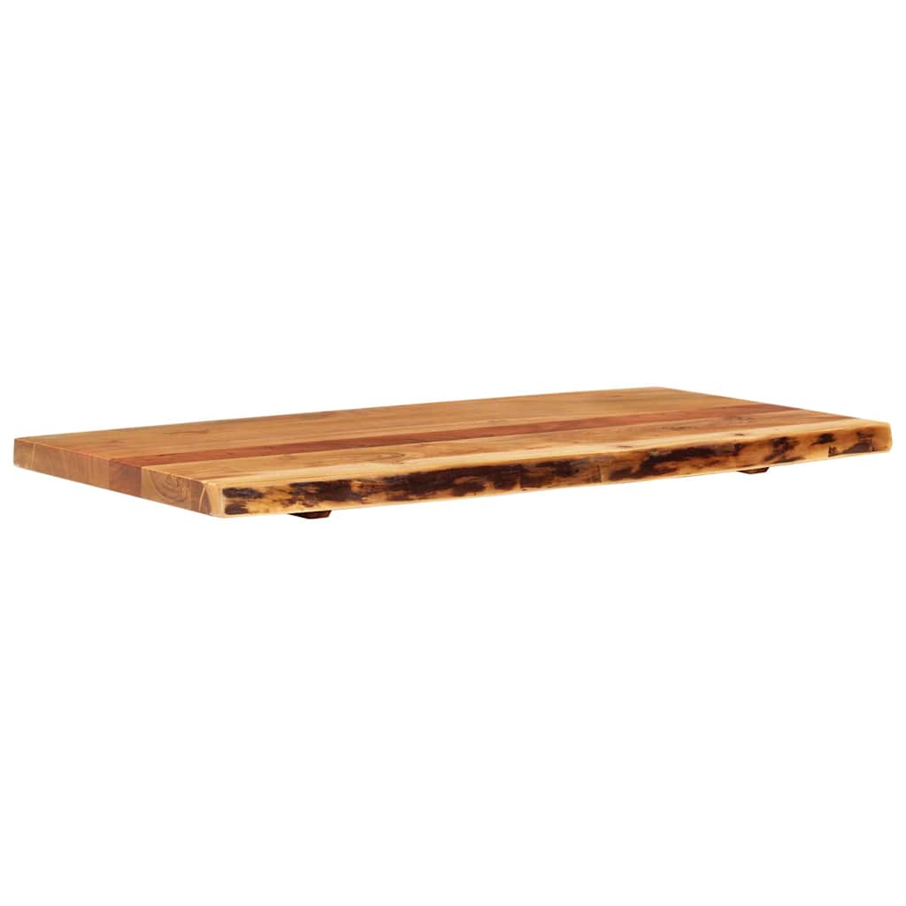 Bathroom Vanity Top Solid Acacia Wood 100x52x3,8 cm