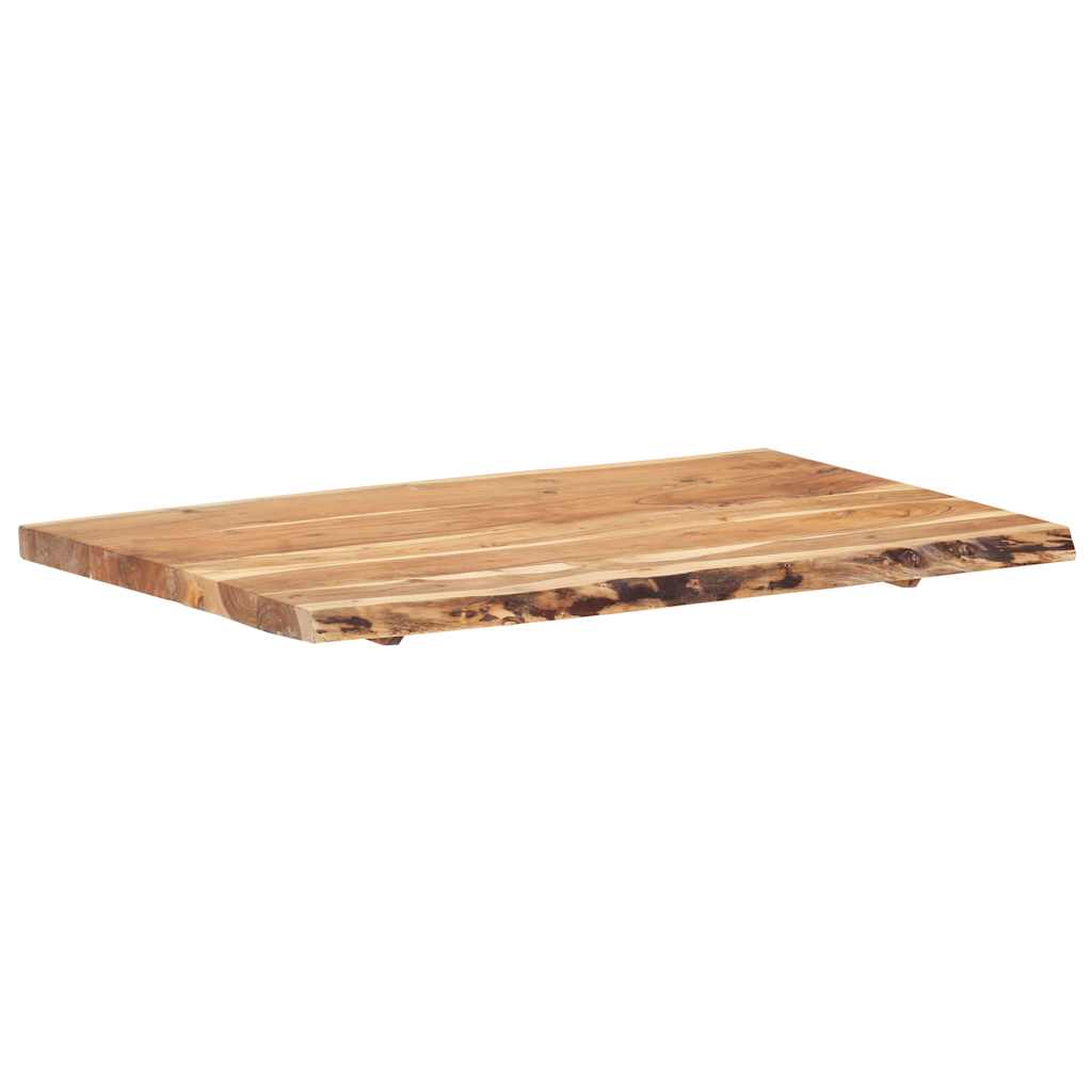 286332 vidaXL Table Top Solid Acacia Wood 100x(50-60)x3,8 cm