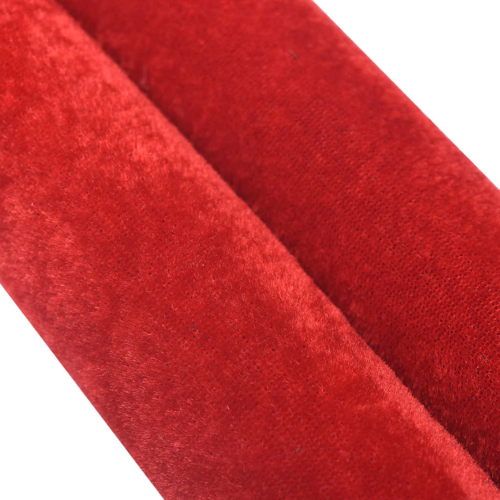 51166 vidaXL Stanchion Stand Rope Red and Golden Velvet