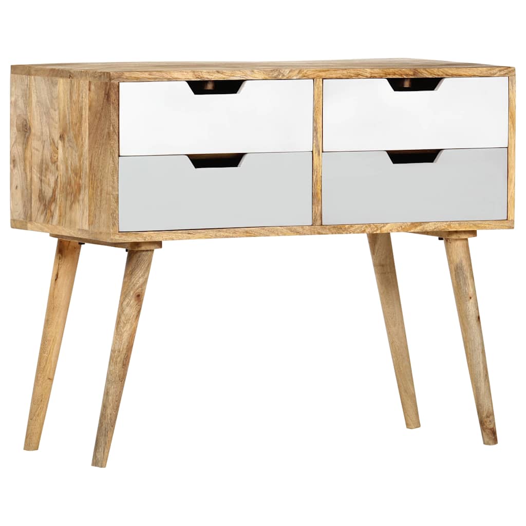 Sideboard | Brown | Solid Mango Wood | 85x40x71 cm | Storage | Vintage