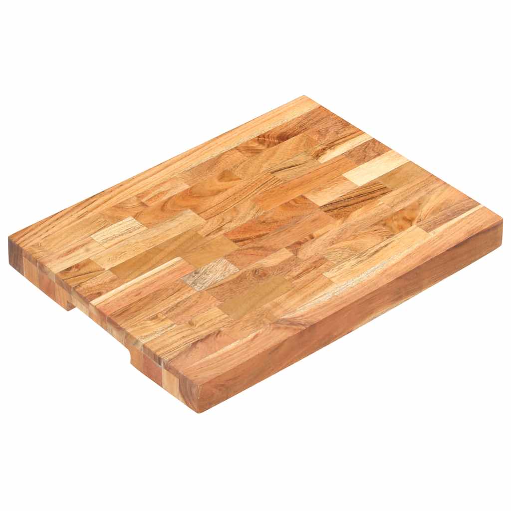 286568 vidaXL Chopping Board 40x30x4 cm Solid Acacia Wood