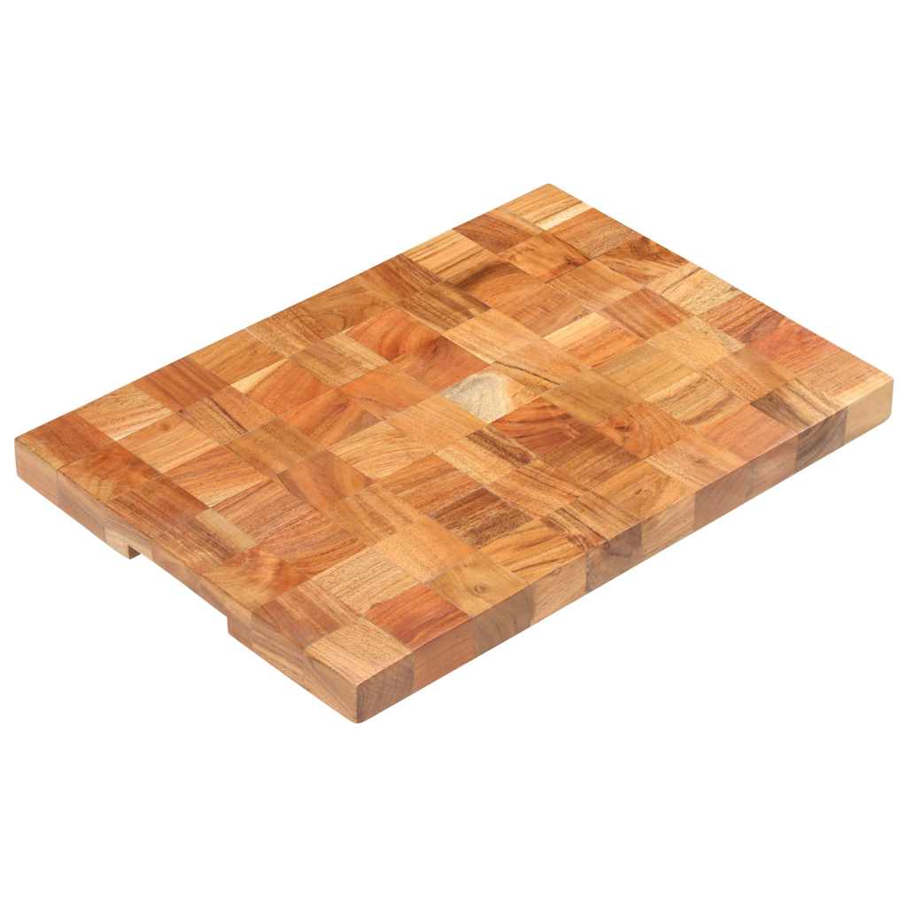 286572 vidaXL Chopping Board 50x34x3,8 cm Solid Acacia Wood