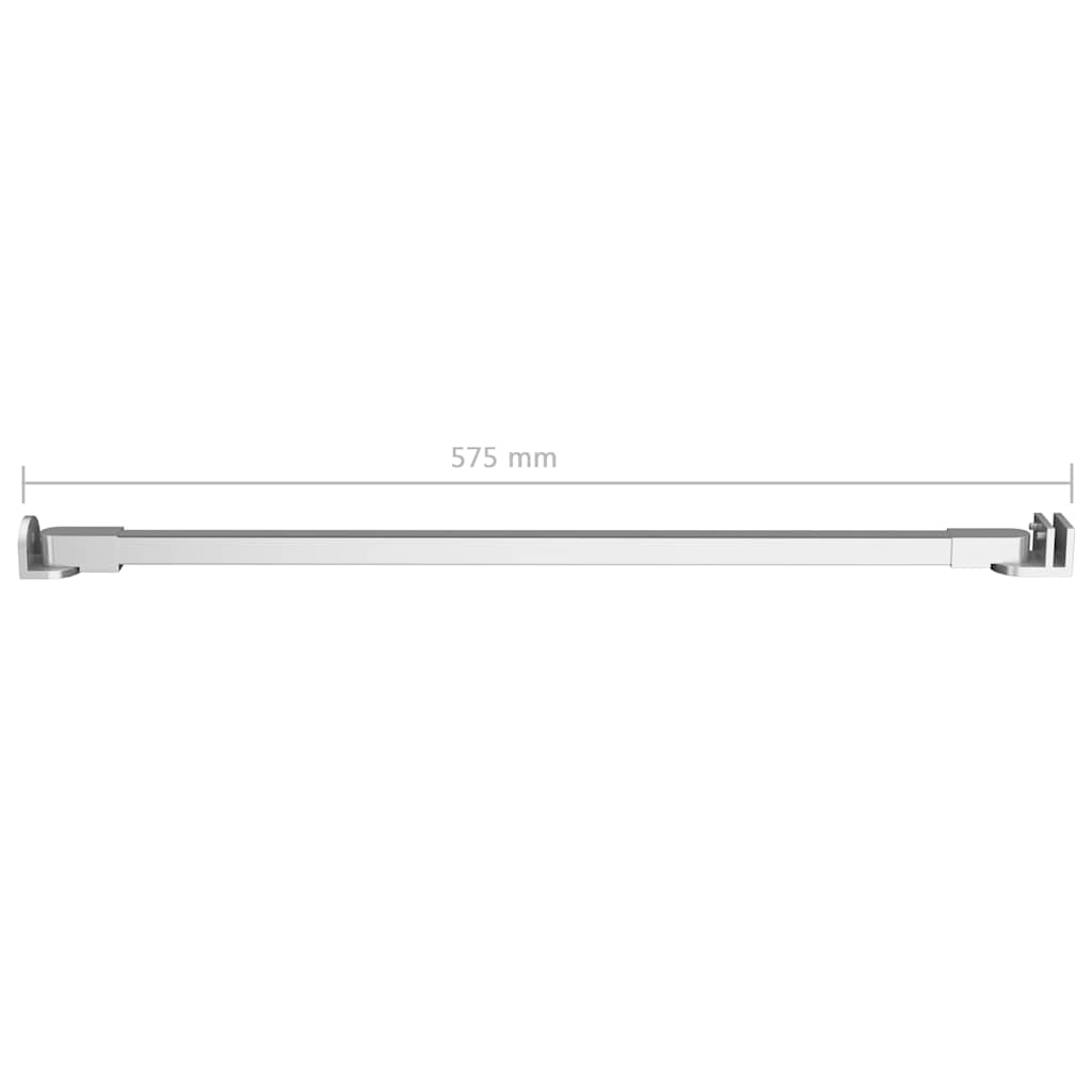 146231 vidaXL Support Arm for Bath Enclosure Stainless Steel 57,5 cm