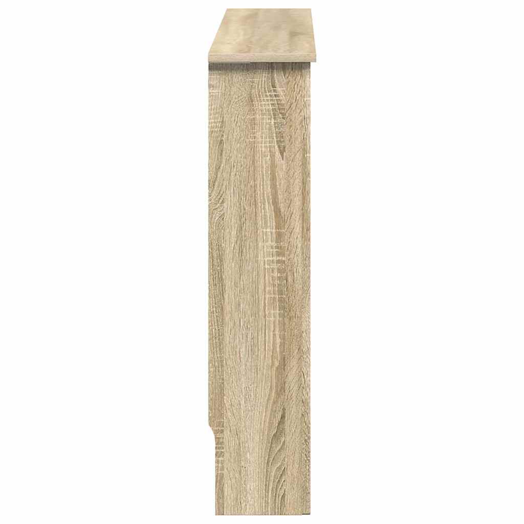 Radiator Cover 112x19x81.5 cm Engineered Wood