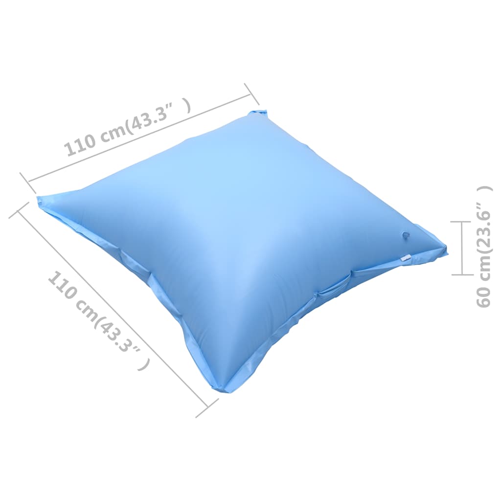 Pool Pillow | Set of 2 | Blue | PVC | 110 cm x 110 cm