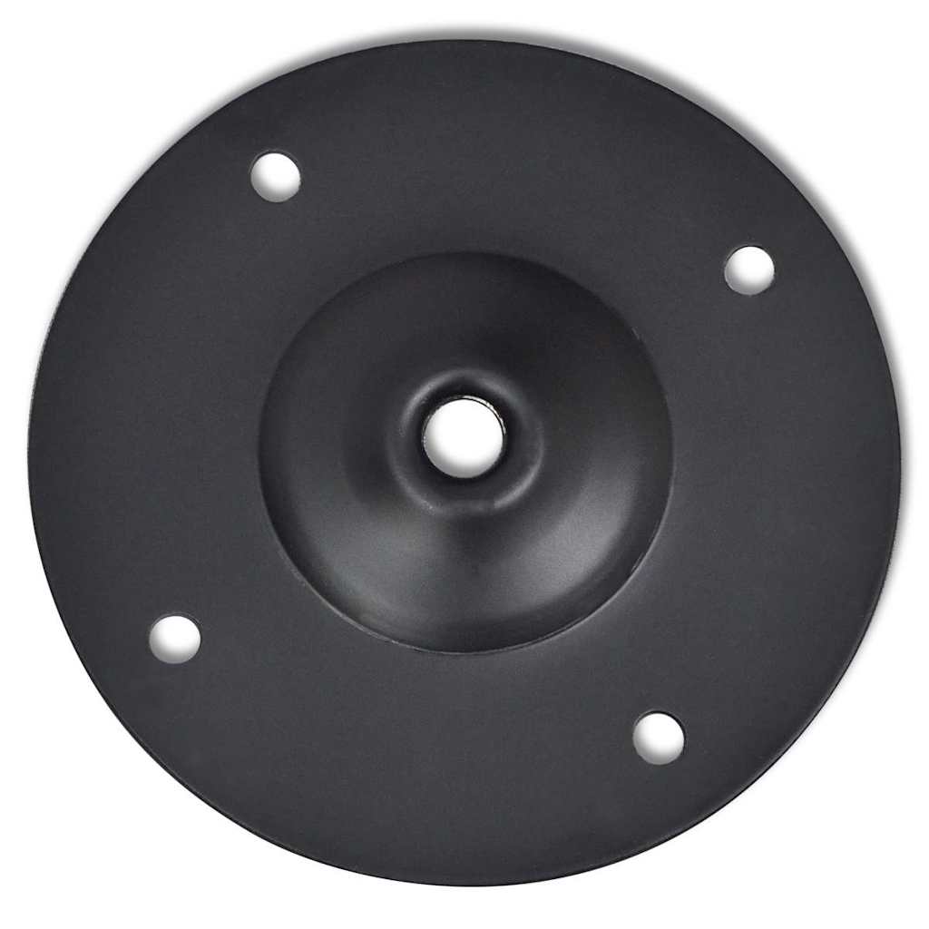 Telescopic Table Legs 4 pcs Black 710 mm-1100 mm