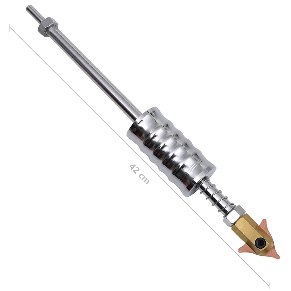 210586 vidaXL Slide Hammer for Spotter 42 cm Carbon Steel