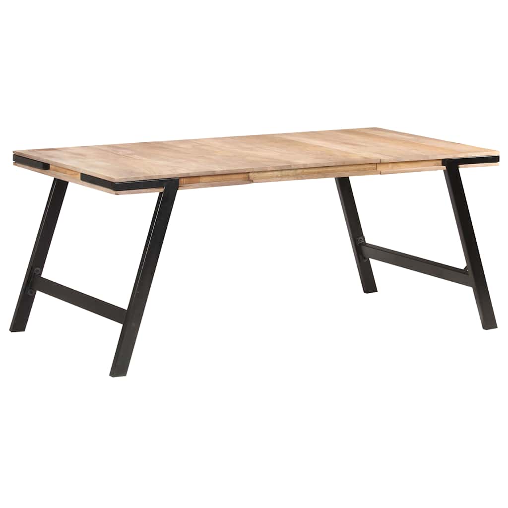 288119 vidaXL Dining Table 180x90x76 cm Solid Mango Wood