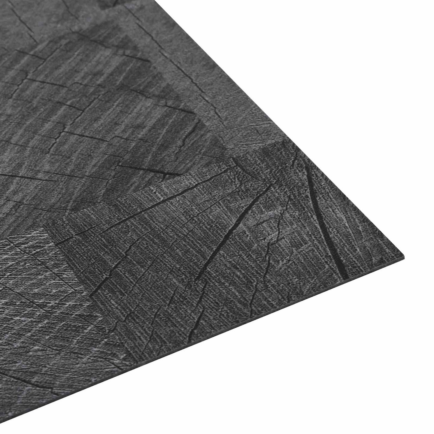 Flooring Planks 5.11 m² 55 pcs PVC Wood structure grey